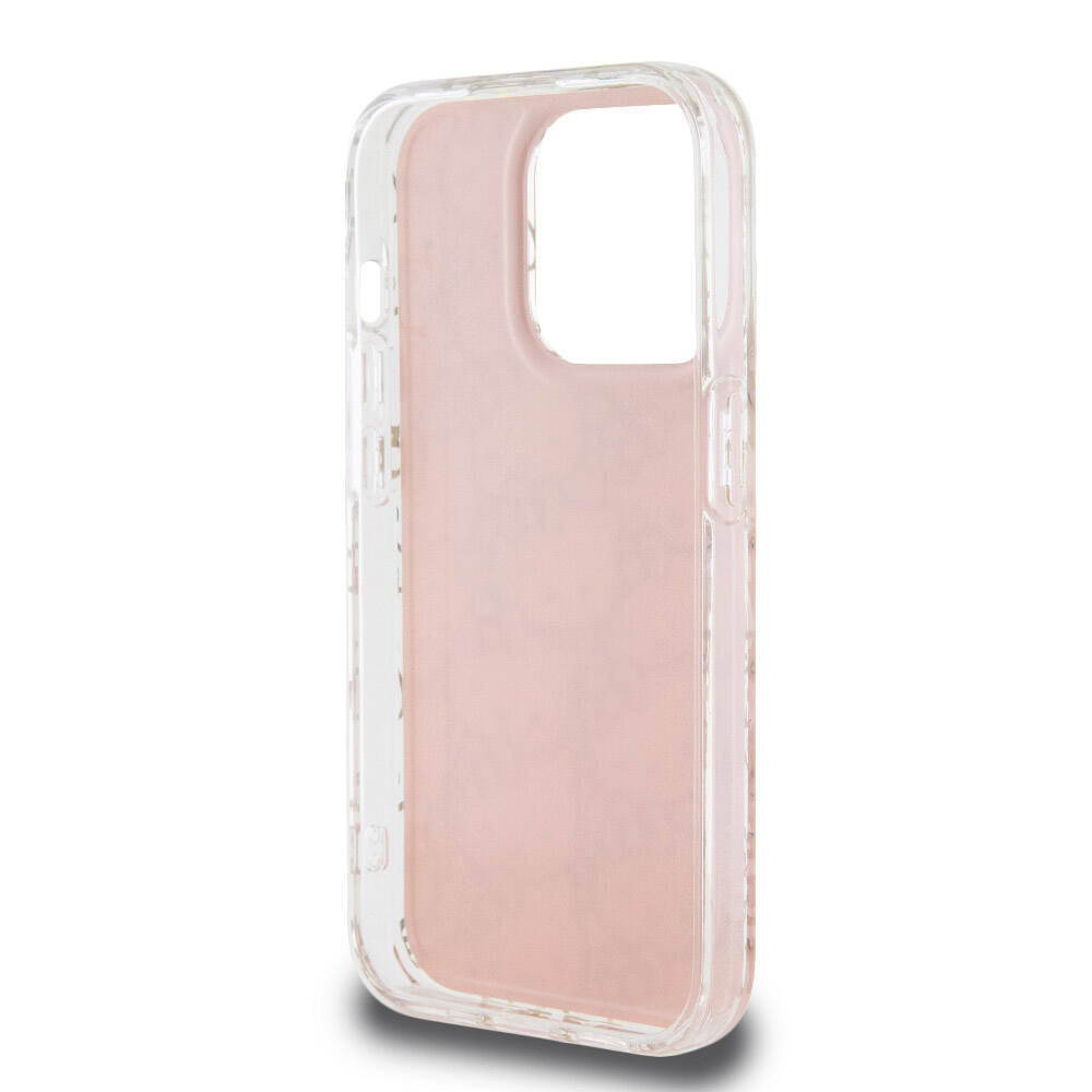 iPhone 15 Pro Kılıf Hello Kitty Orijinal Lisanslı Renk Geçişli Elektroplating Kaplama Kitty Head Desenli Kılıf