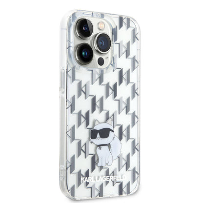 iPhone 15 Pro Kılıf Karl Lagerfeld IML C Monogram Orijinal Lisanslı Kılıf