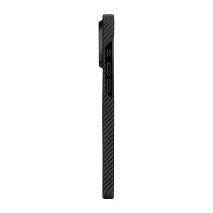 iPhone 15 Pro Kılıf M-safe Şarj Özellikli 600D Aramid Fiber Pitaka Tactile Woven Orchestra Serisi Rhapsody Kılıf