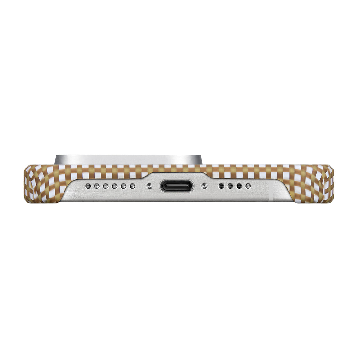 iPhone 15 Pro Kılıf M-safe Şarj Özellikli Awa Tasarımlı 1500D Aramid Fiber Pitaka Ultra-Slim Classic Serisi Canyon Kılıf