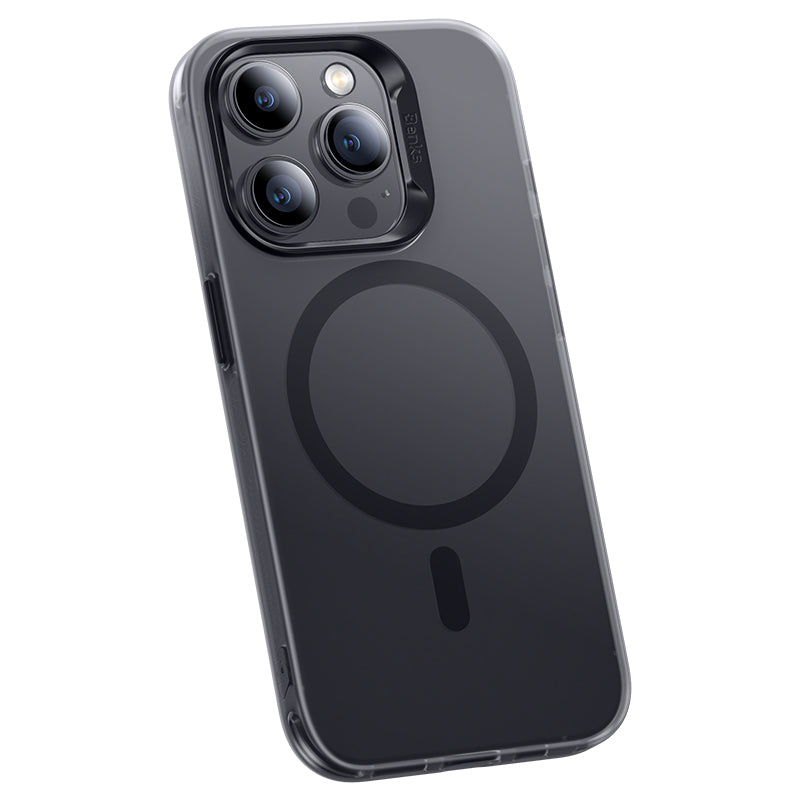 iPhone 15 Pro Kılıf M-safe Şarj Özellikli Benks Lucid Armor Kılıf