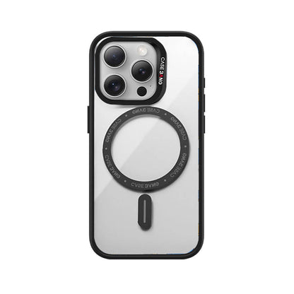 iPhone 15 Pro Kılıf M-safe Şarj Özellikli Casebang Body Frame Kılıf