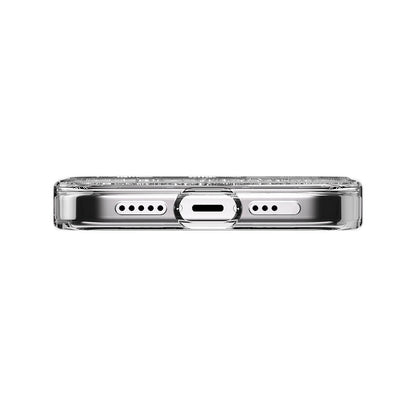 iPhone 15 Pro Kılıf M-safe Şarj Özellikli Parlayan Simli Şeffaf Lisanslı Switcheasy Starfield-M Kılıf