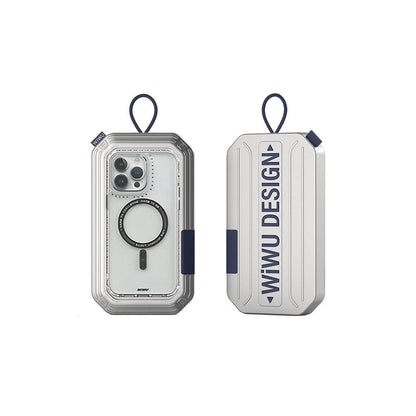 iPhone 15 Pro Kılıf M-safe Şarj Özellikli Wiwu Basic Color J Serisi Kılıf