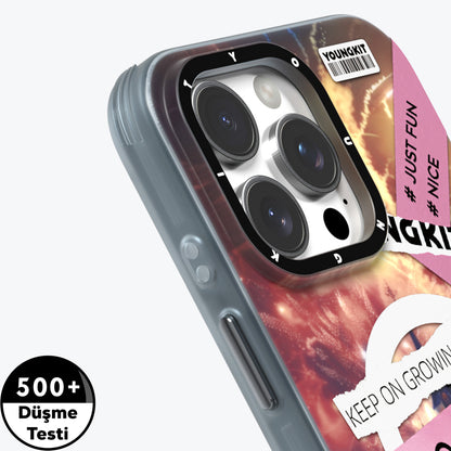 iPhone 15 Pro Kılıf M-safe Şarj Özellikli Youngkit A-City Serisi Kılıf