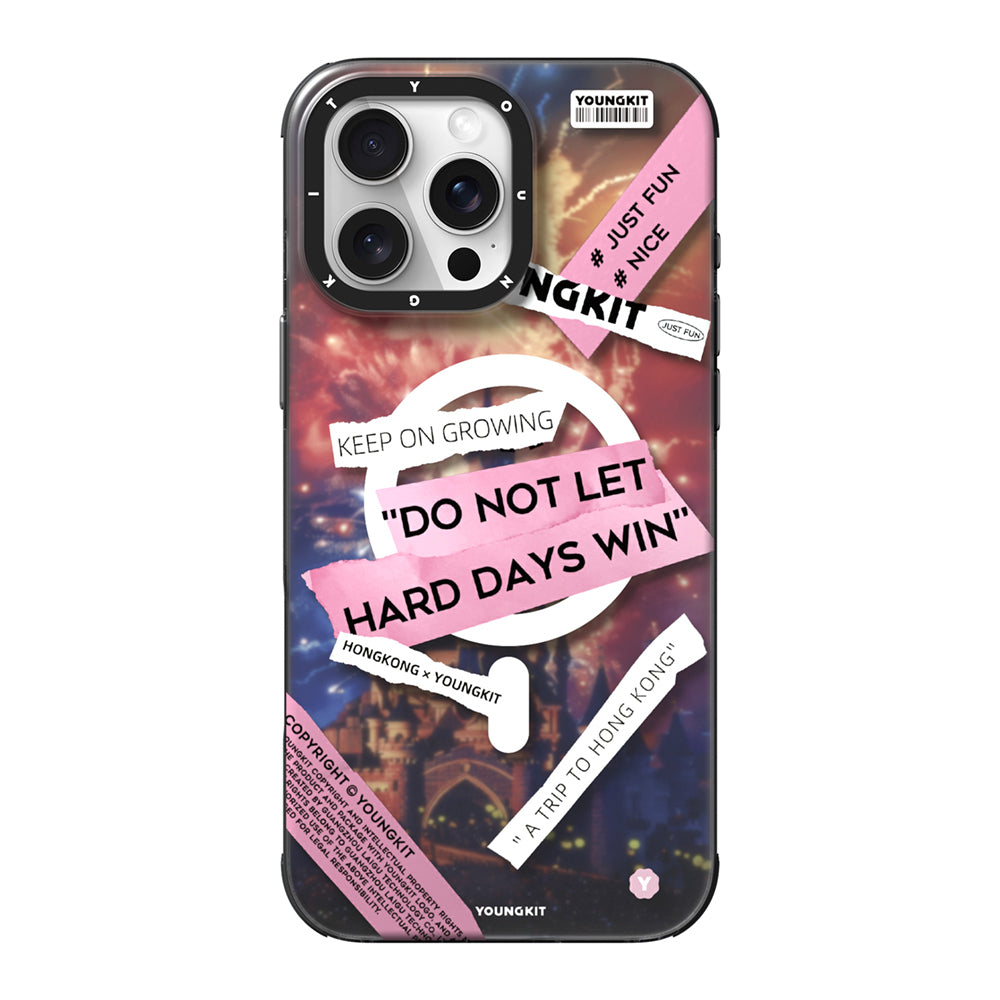 iPhone 15 Pro Kılıf M-safe Şarj Özellikli Youngkit A-City Serisi Kılıf