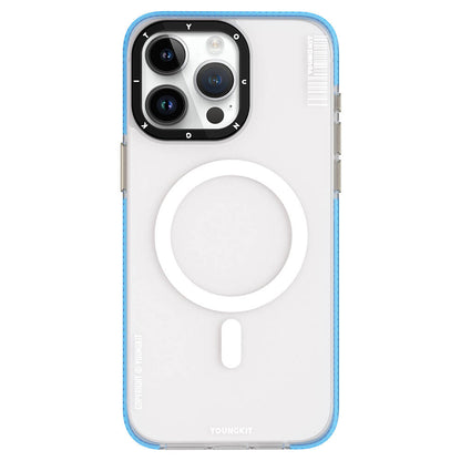 iPhone 15 Pro Kılıf M-safe Şarj Özellikli Youngkit Jiansha Serisi Kılıf