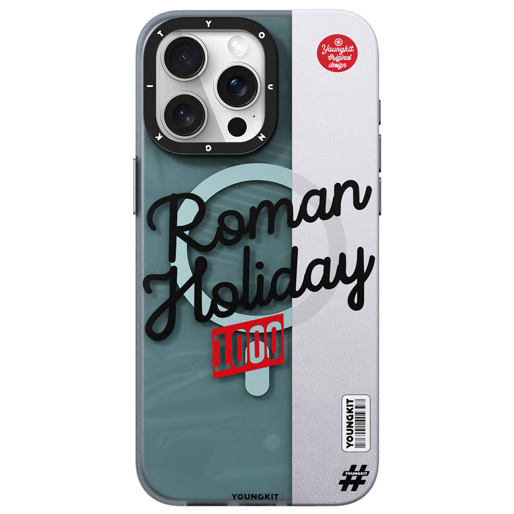 iPhone 15 Pro Kılıf M-safe Şarj Özellikli Youngkit Motorcycle Legend Serisi Kılıf