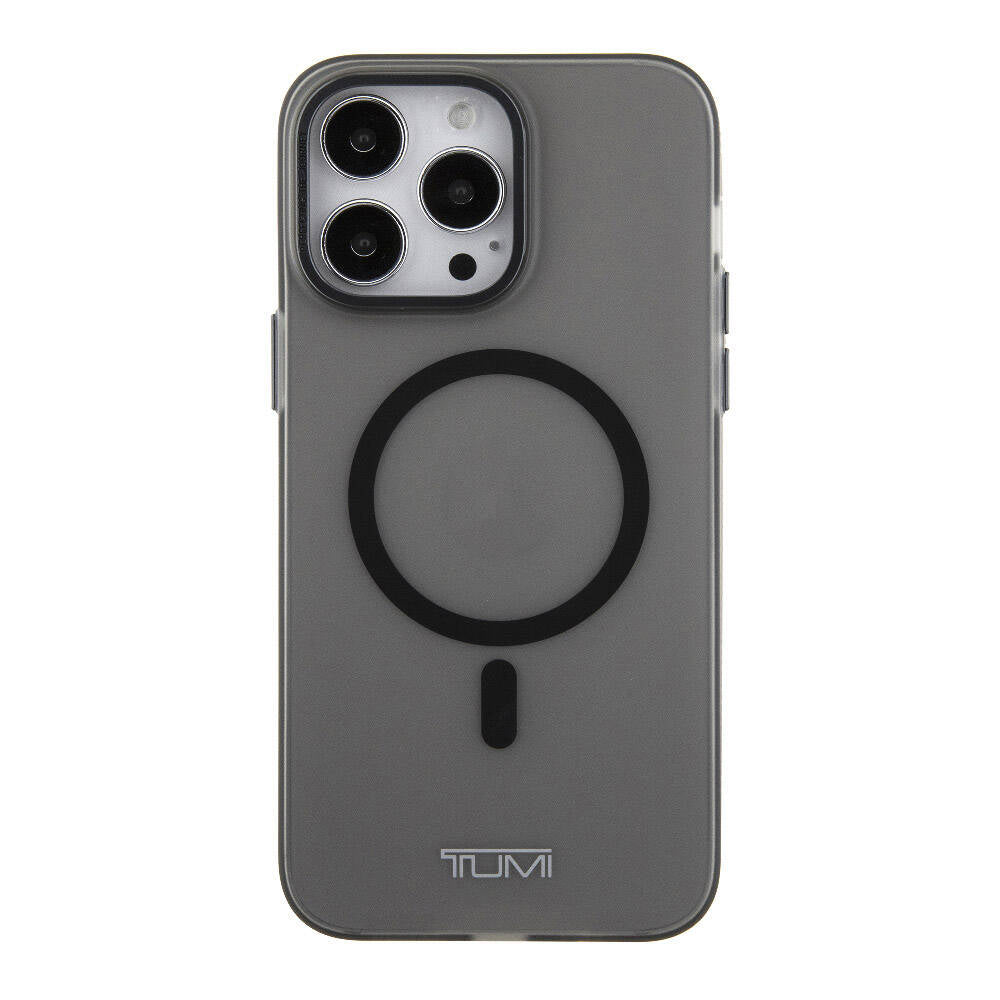 iPhone 15 Pro Kılıf TUMI Orijinal Lisanslı M-safe Şarj Özellikli Buzlu Mat Kılıf