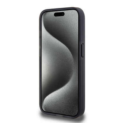 iPhone 15 Pro Kılıf TUMI orijinal Lisanslı M-safe Şarj Özellikli Buzlanmış Saydam Ağ Kamuflajı Desenli Kılıf