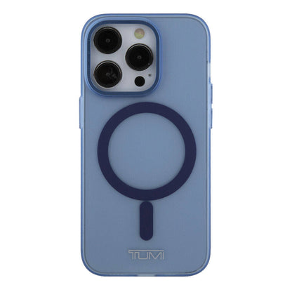 iPhone 15 Pro Kılıf TUMI orijinal Lisanslı M-safe Şarj Özellikli Buzlu Mat Kılıf
