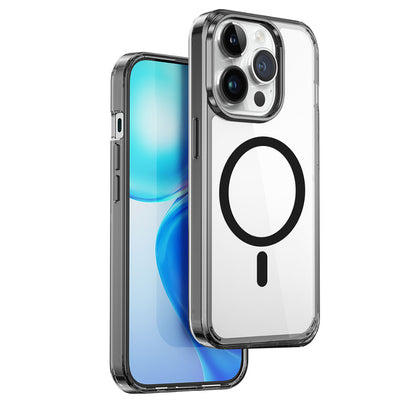 iPhone 15 Pro Kılıf Wiwu MCC-101 Magnetic Crystal Sert PC Kılıf