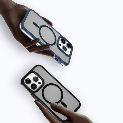 iPhone 15 Pro Kılıf Wiwu ZKK-012 M-safe Şarj Özellikli Air Cushion Kılıf