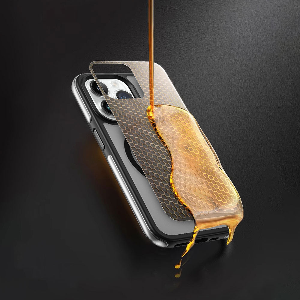 iPhone 15 Pro Kılıf Wiwu ZKK-012 M-safe Şarj Özellikli Air Cushion Kılıf