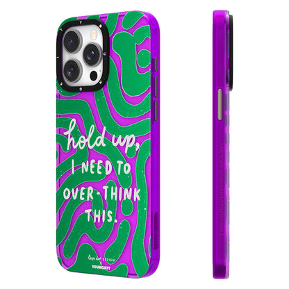 iPhone 15 Pro Kılıf Yazı Desenli Youngkit Mindfulness Serisi Kılıf