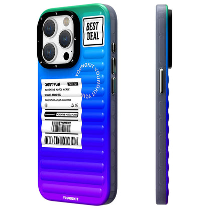 iPhone 15 Pro Kılıf YoungKit The Secret Color Serisi Kılıf