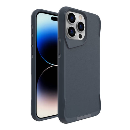 iPhone 15 Pro Kılıf Zore Airbag Kenarlı T-Max Mat Standlı Kılıf