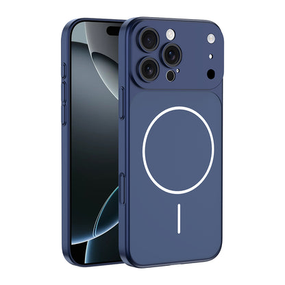 iPhone 15 Pro Kılıf Zore M-Safe Şarj Özellikli Kamera Korumalı Spark Kılıf