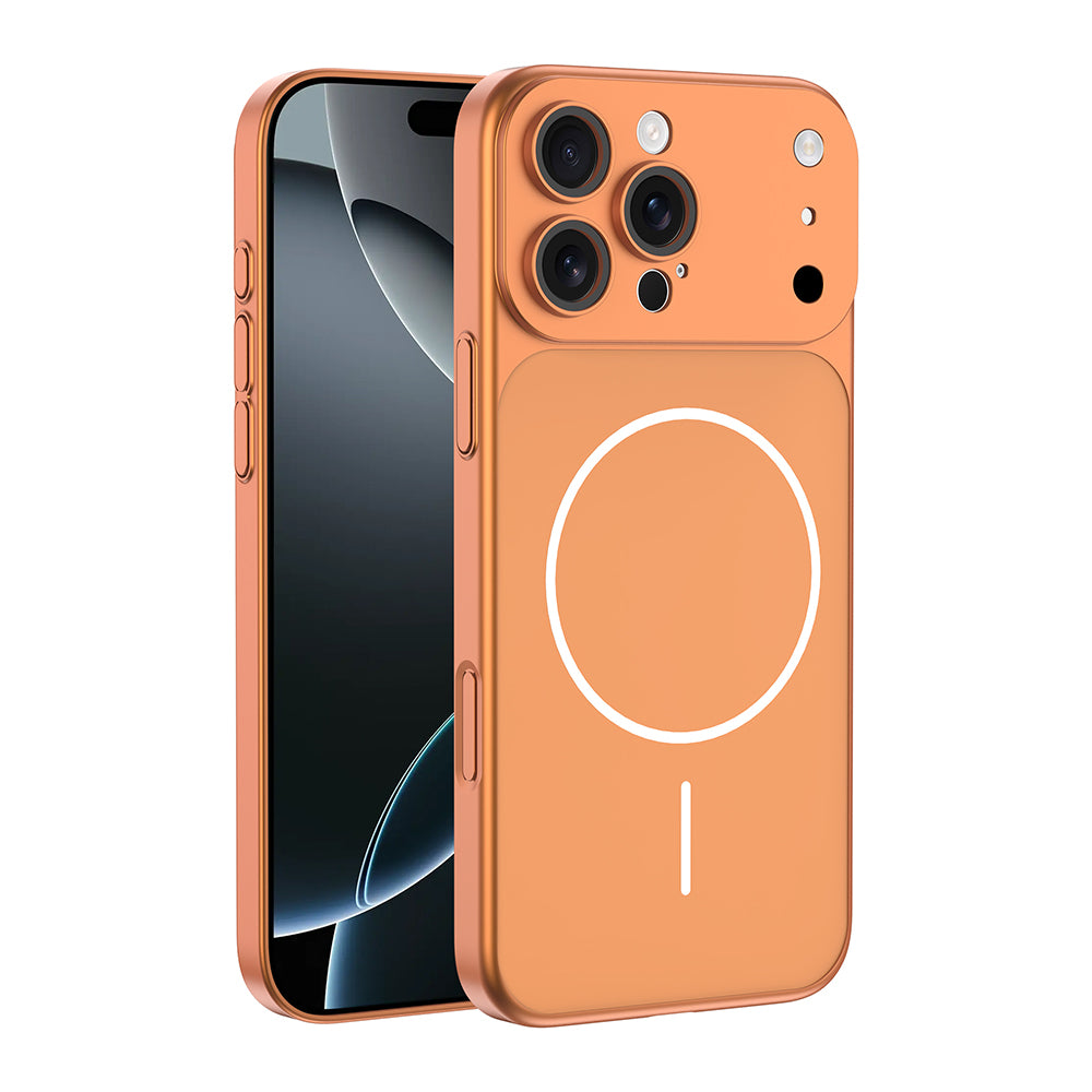iPhone 15 Pro Kılıf Zore M-Safe Şarj Özellikli Kamera Korumalı Spark Kılıf