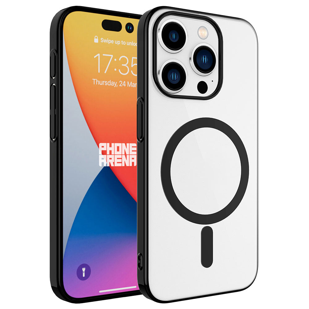 iPhone 15 Pro Kılıf Zore Wireless Şarj Özellikli Pixel M-safe Kılıf