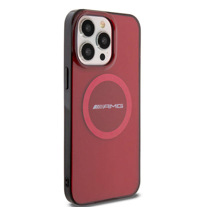 iPhone 15 Pro Max Kılıf AMG Orijinal Lisanslı M-safe Şarj Özellikli Transparan Timeless Kılıf