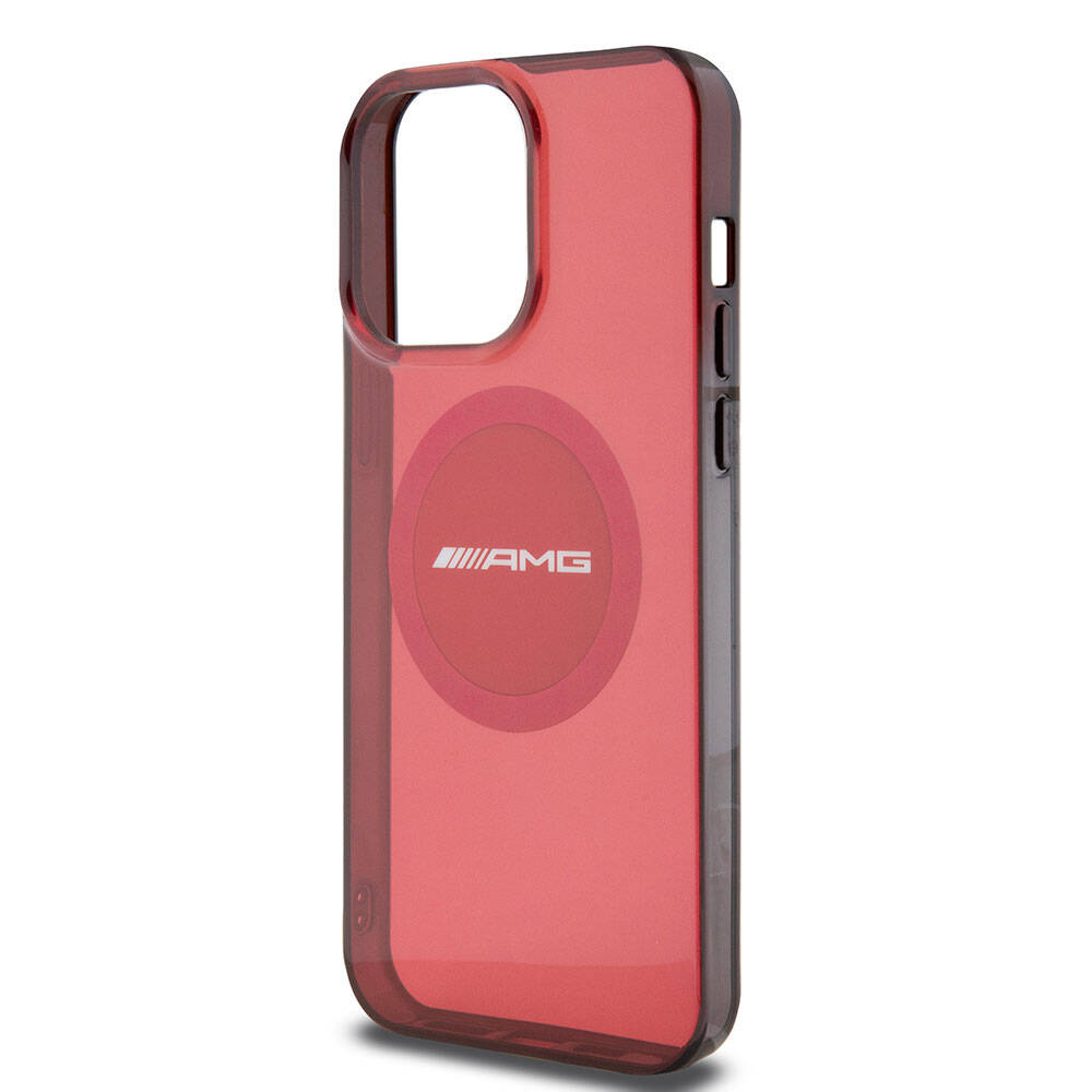 iPhone 15 Pro Max Kılıf AMG Orijinal Lisanslı M-safe Şarj Özellikli Transparan Timeless Kılıf