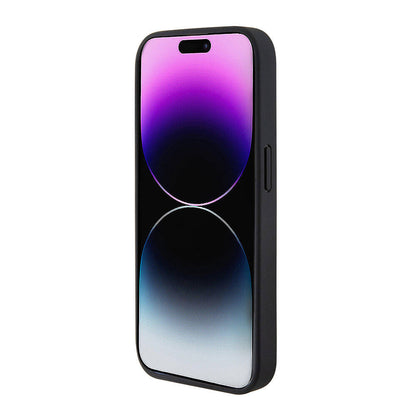 iPhone 15 Pro Max Kılıf BMW Orijinal Lisanslı M-safe Şarj Özellikli M Logolu PU Karbon Kılıf