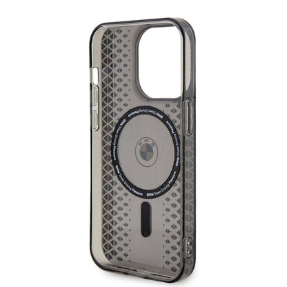 iPhone 15 Pro Max Kılıf BMW M-safe Şarj Özellikli Transparan IML Signature Orijinal Lisanslı Kılıf