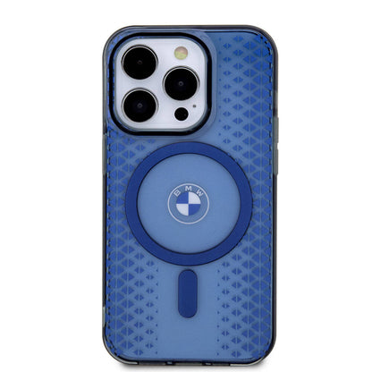 iPhone 15 Pro Max Kılıf BMW M-safe Şarj Özellikli Transparan IML Signature Orijinal Lisanslı Kılıf