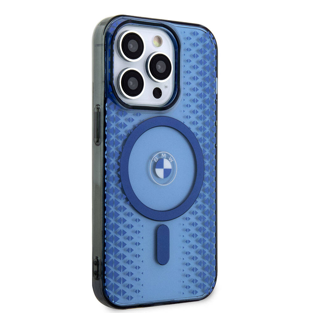 iPhone 15 Pro Max Kılıf BMW M-safe Şarj Özellikli Transparan IML Signature Orijinal Lisanslı Kılıf