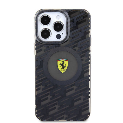 iPhone 15 Pro Max Kılıf Ferrari Orijinal Lisanslı M-safe Şarj Özellikli Multi SF Kılıf