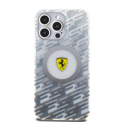 iPhone 15 Pro Max Kılıf Ferrari Orijinal Lisanslı M-safe Şarj Özellikli Multi SF Kılıf