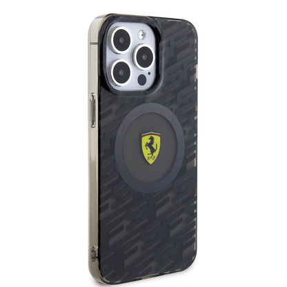 iPhone 15 Pro Max Kılıf Ferrari orijinal Lisanslı M-safe Şarj Özellikli Multi SF Kılıf