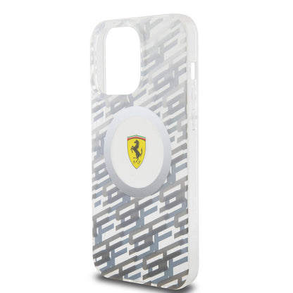 iPhone 15 Pro Max Kılıf Ferrari orijinal Lisanslı M-safe Şarj Özellikli Multi SF Kılıf