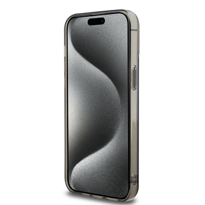 iPhone 15 Pro Max Kılıf Ferrari orijinal Lisanslı M-safe Şarj Özellikli Parçalanan Noktalar Desenli Kılıf