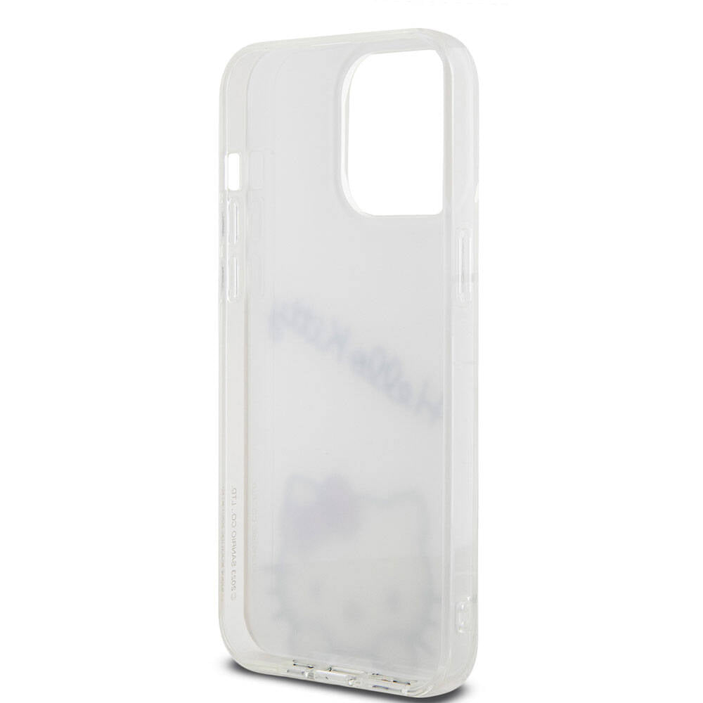 iPhone 15 Pro Max Kılıf Hello Kitty Orijinal Lisanslı Askılı Yazı ve İkonik Logolu Daydreaming Kılıf
