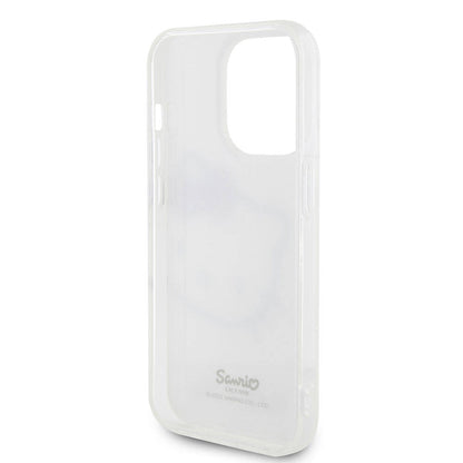 iPhone 15 Pro Max Kılıf Hello Kitty Orijinal Lisanslı Yazı ve İkonik Logolu Kitty Head Kılıf