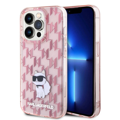 iPhone 15 Pro Max Kılıf Karl Lagerfeld IML C Monogram Orijinal Lisanslı Kılıf