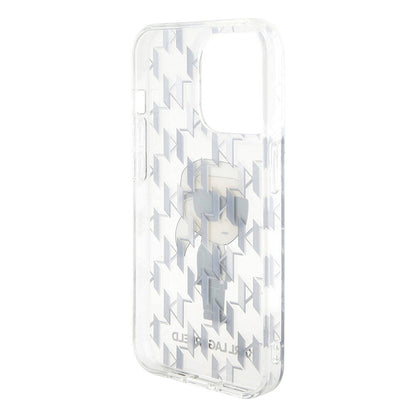 iPhone 15 Pro Max Kılıf Karl Lagerfeld IML İkonik Monogram Orijinal Lisanslı Kılıf