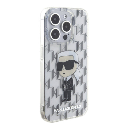 iPhone 15 Pro Max Kılıf Karl Lagerfeld IML İkonik Monogram Orijinal Lisanslı Kılıf