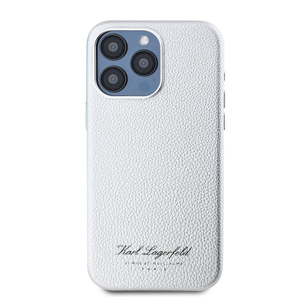 iPhone 15 Pro Max Kılıf Karl Lagerfeld orijinal Lisanslı KL Yazılı Hotel Kılıf