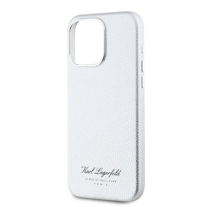 iPhone 15 Pro Max Kılıf Karl Lagerfeld orijinal Lisanslı KL Yazılı Hotel Kılıf