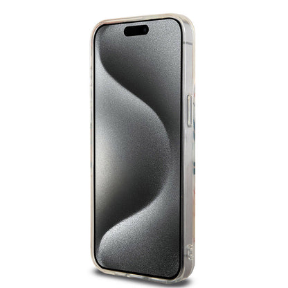 iPhone 15 Pro Max Kılıf Lacoste orijinal Lisanslı M-safe Şarj Özellikli Çift Katmanlı Yamalar Desenli Kılıf