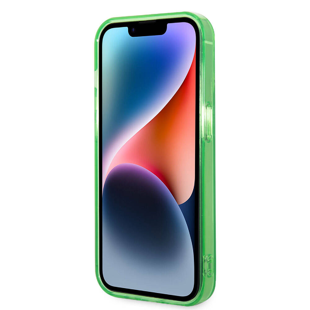 iPhone 15 Pro Max Kılıf Lacoste orijinal Lisanslı M-safe Şarj Özellikli Transparan Timsah Logo Baskılı Kılıf
