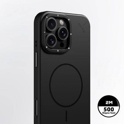 iPhone 15 Pro Max Kılıf M-safe Şarj Özellikli Youngkit Dynamag Serisi Kılıf