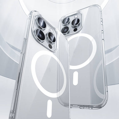 iPhone 15 Pro Max Kılıf M-safe Şarj Özellikli Airbagli Şeffaf Benks LucentPro Serisi Kılıf