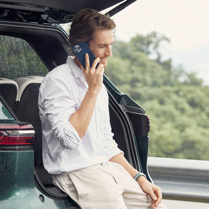 iPhone 15 Pro Max Kılıf M-safe Şarj Özellikli Aramid Fiber Pitaka Tactile Woven Starpeak Serisi Over The Horizon Kılıf