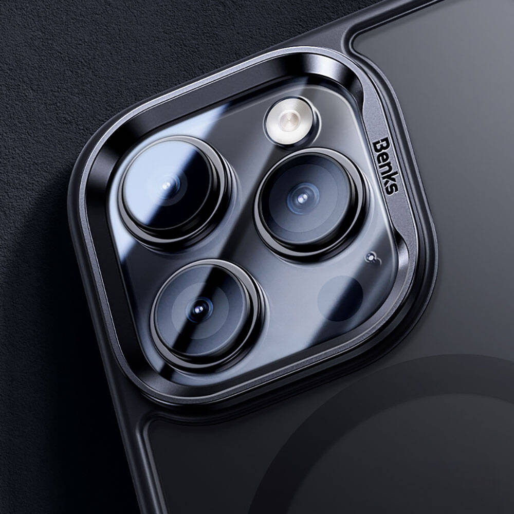 iPhone 15 Pro Max Kılıf M-safe Şarj Özellikli Benks Mist Protective Kılıf