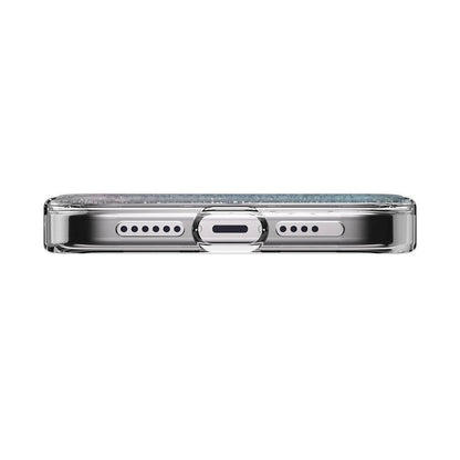 iPhone 15 Pro Max Kılıf M-safe Şarj Özellikli Parlayan Simli Şeffaf Lisanslı Switcheasy Starfield-M Kılıf