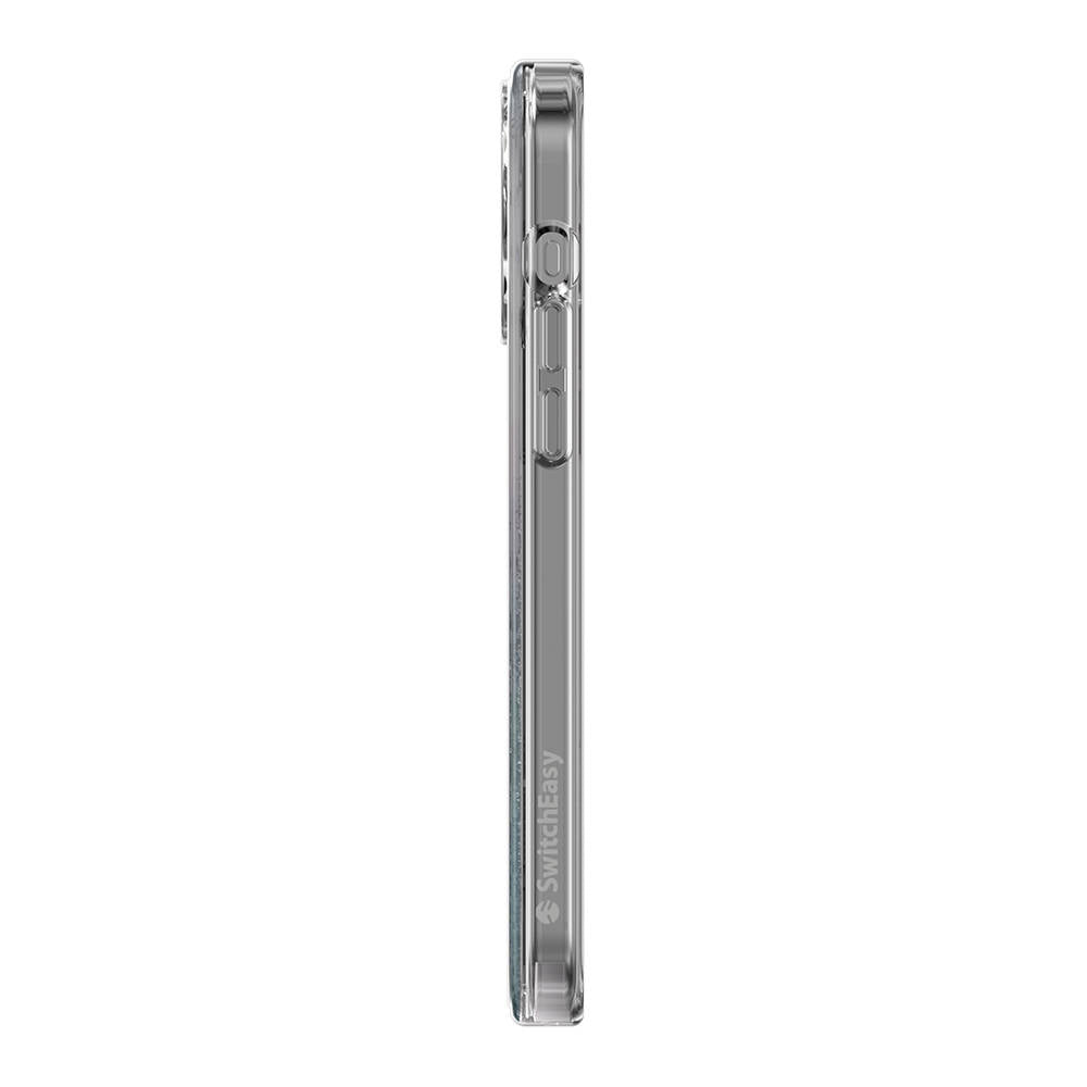 iPhone 15 Pro Max Kılıf M-safe Şarj Özellikli Parlayan Simli Şeffaf Lisanslı Switcheasy Starfield-M Kılıf